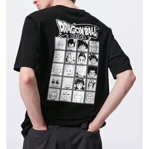 GU (Uniqlo) x Dragon Ball Daima Graphic T-shirt in Black